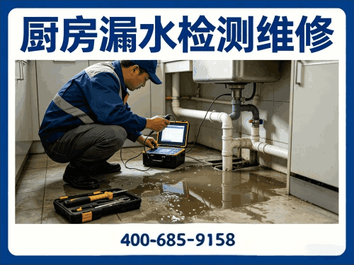 厨房漏水