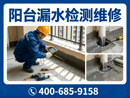 阳台漏水检测维修